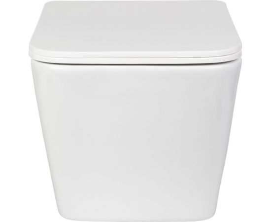 Унитаз подвесной безободковый с сиденьем с микролифтом BOND F04-10 – изображение 7