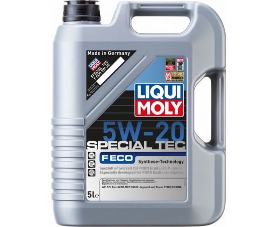 НС-синтетическое моторное масло, 5л LIQUI MOLY Special Tec F ECO 5W-20 SN 3841 