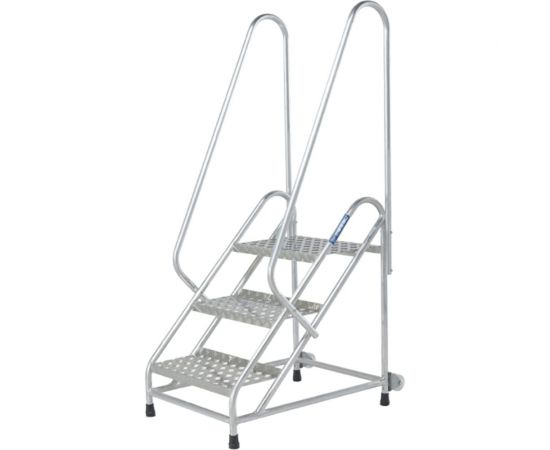 Передвижная монтажная подставка с двумя поручнями MEGAL (тип 2) 3 ступени 4687201844969 