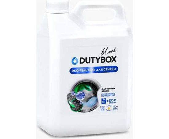 Гель-концентрат для стирки DUTYBOX Black для черного (200 стирок), 5 л db-5164 