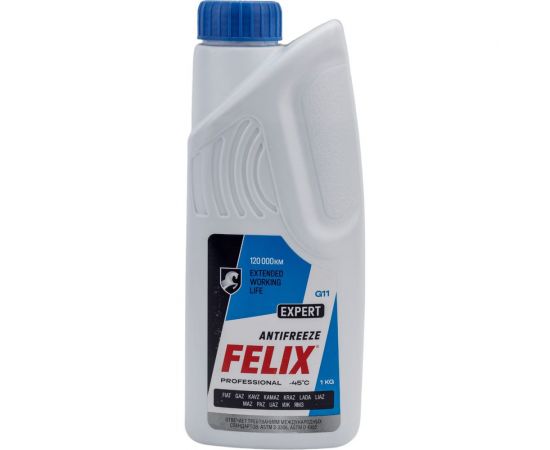 Антифриз FELIX EXPERT -40град.С, G-11, 1 кг, синий 430206057 