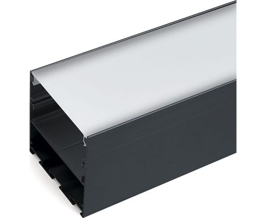 Накладной профиль FERON 50x50мм алюминиевый, черный, 2м, CAB269 48150 