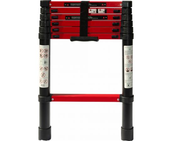 Телескопическая лестница WORKY BLACK 2 м, 7 ступеней ARD245816 