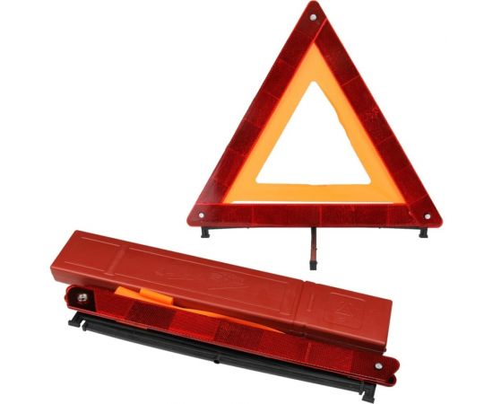 Знак аварийной остановки Nova Bright средний, c аракалом (пластмассовый пенал) 47817 