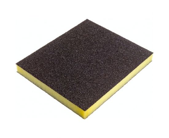 Губка абразивная двухсторонняя (123x98x12.5 мм; Р60) Flexione 90000044 