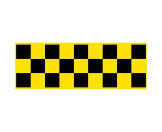 Автомобильная магнитная наклейка Golden Snail Такси GS9058 