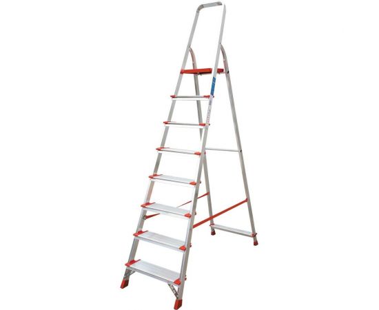 Профессиональная стремянка Новая Высота NV3117, 1x8 ступеней 130 мм 3117108 
