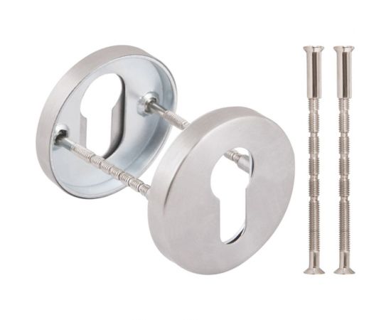 Накладка под цилиндр Fuaro DSS-02-ET нержавейка 35697 – изображение 2