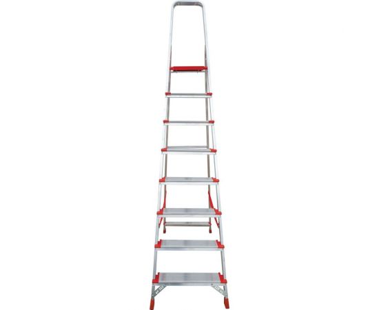 Профессиональная стремянка Новая Высота NV3117, 1x8 ступеней 130 мм 3117108 – изображение 2