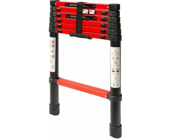 Телескопическая лестница WORKY BLACK 2 м, 7 ступеней ARD245816 – изображение 2