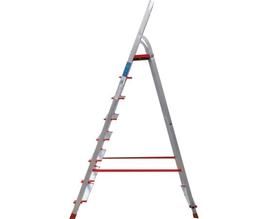 Профессиональная стремянка Новая Высота NV3117, 1x8 ступеней 130 мм 3117108 – изображение 3