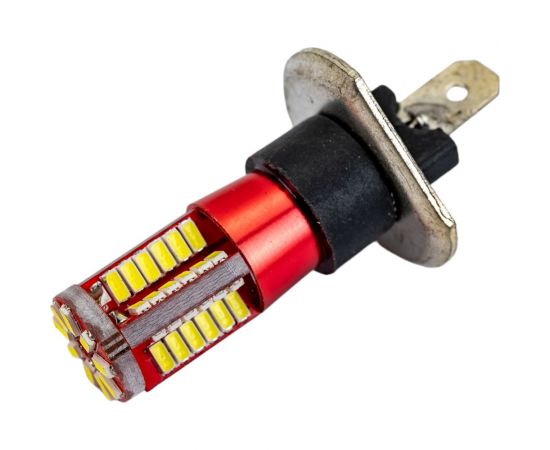 Автолампа SKYWAY диод H1, 57 SMD диодов 1-конт, белая S08201262 – изображение 3