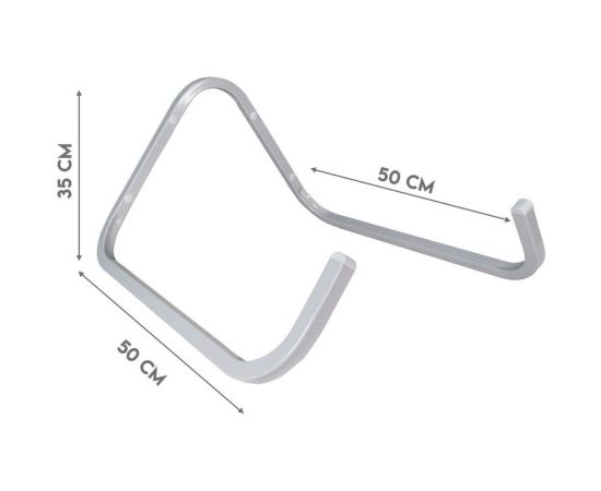 Кронштейн для шин Delta-Park BT-2, 2 штуки, серый 5005001_21 – изображение 3