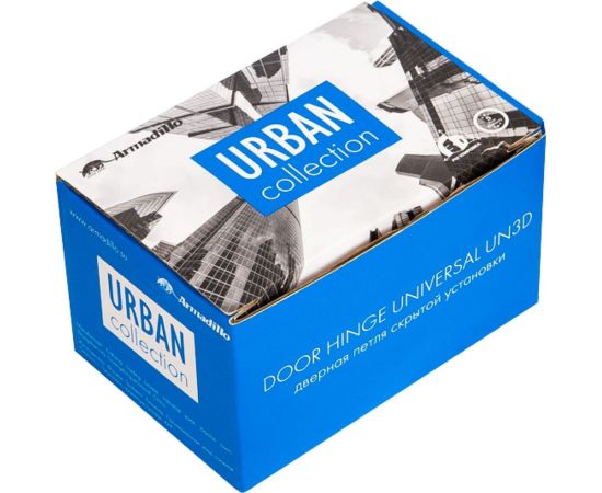 Петля скрытой установки с 3D-регулировкой ARMADILLO 9540UN3D SN Мат никель 38657 – изображение 4