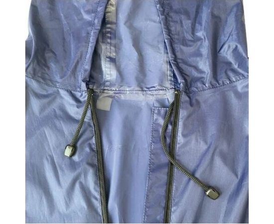 Многоразовый плащ-дождевик Грандмастер синий, на молнии, с ПВХ покрытием, р.60-62, рост 170-176 610868 – изображение 4