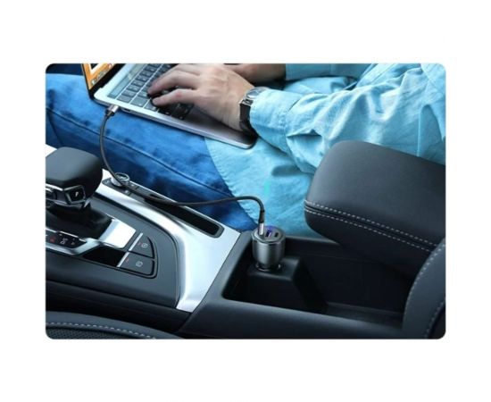 Автомобильное зарядное устройство Ugreen 2xUSB C PD+USB A 69 Вт 20467 – изображение 4