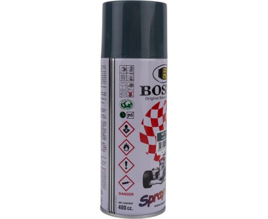Универсальная краска Bosny серый, аэрозоль RAL 7009 58 – изображение 4