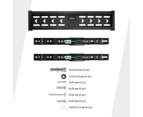 Кронштейн для телевизора REXANT 32-55 дюймов, наклонный, с быстрой фиксацией 38-0339 – изображение 5