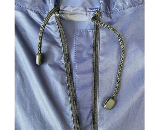 Многоразовый плащ-дождевик Грандмастер синий, на молнии, с ПВХ покрытием, р.60-62, рост 170-176 610868 – изображение 9