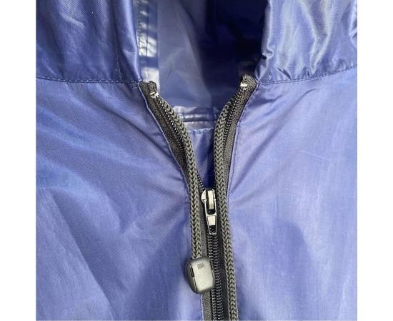 Многоразовый плащ-дождевик Грандмастер синий, на молнии, с ПВХ покрытием, р.60-62, рост 170-176 610868 – изображение 10