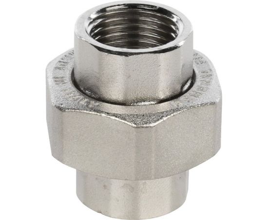 Никелированное разъемное соединение американка STOUT ВВ 1/2 RG008Q0SGHL598 