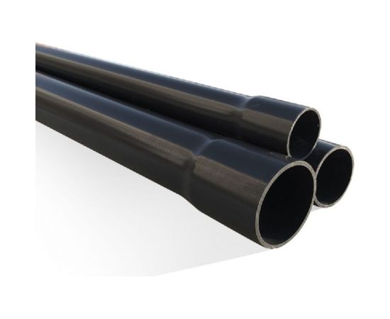Напорная клеевая труба НПВХ (PVC-U) AQUAVIVA 90x2.8x3000 PN6 с раструбом AQV309028R 39881 