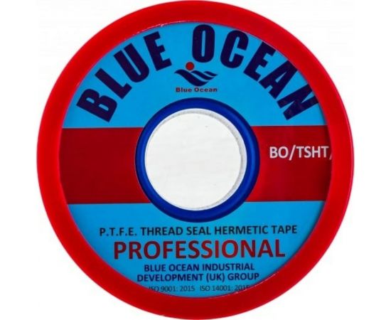ФУМ-лента Blue Ocean 25 мм, 0,075 мм, 10 м BO/TSHT/075 