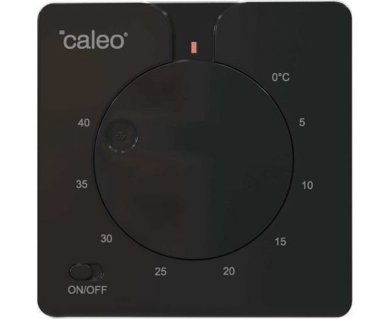 Терморегулятор Caleo C430 black встраиваемый, аналоговый, 3.5 кВт 0К-00000791 