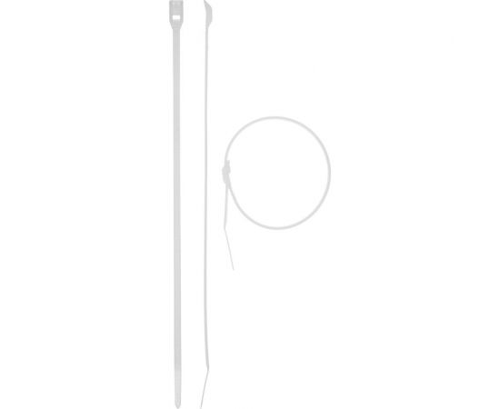 Кабельные стяжки ЗУБР КОБРА белые, нейлоновые 30930-36-150 