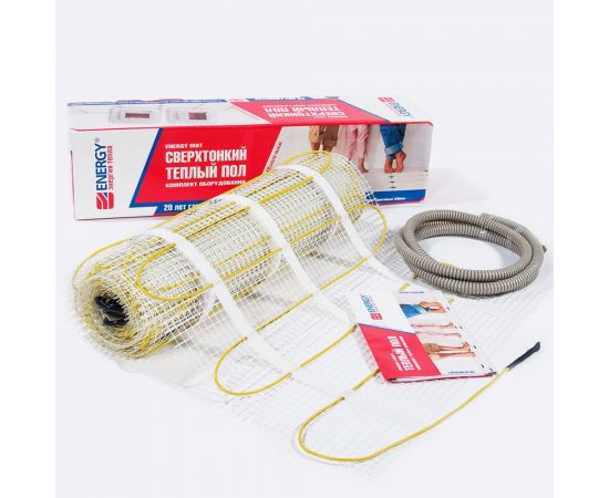 Теплый пол (мат) ENERGY 4,20 - 670 Вт к/т без термостата 00-УТ-00633 
