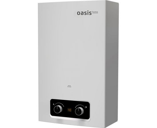 Газовый проточный водонагреватель OASIS "home" V-20W 