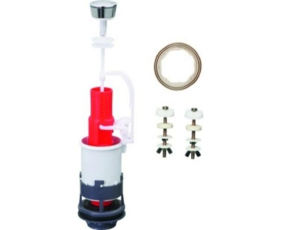 Сливной механизм WIRQUIN ""MР"" с одним режимом слива, с пяткой 10717557 