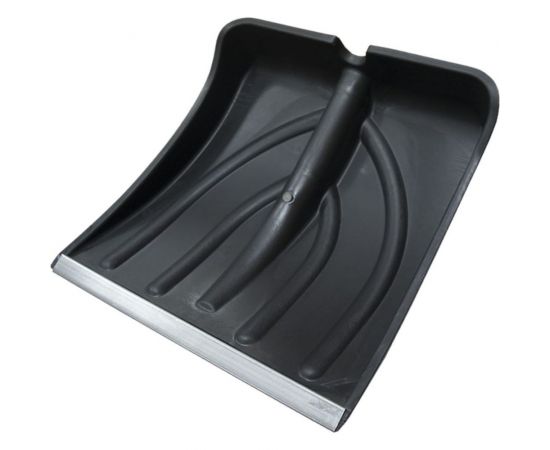 Снегоуборочная пластиковая лопата РемоКолор с планкой, без черенка, 380x365мм 69-0-438 