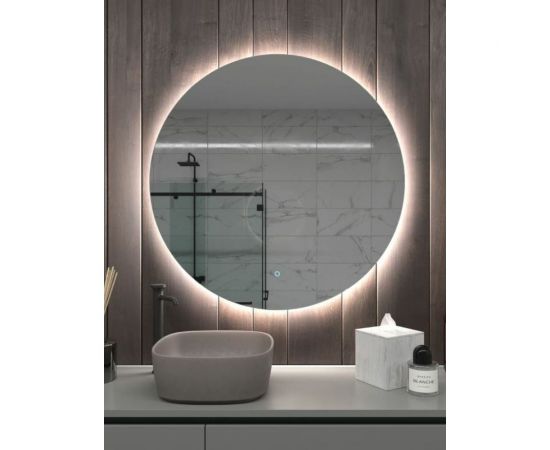 Зеркало Onika круглое Сола 80 с LED подсветкой 208097 