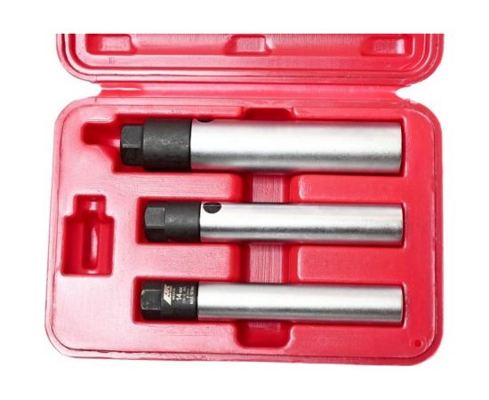 Набор свечных 12-ти гранных головок 3/8"" с фиксированным усилием 14, 16, 21 мм в кейсе (3 предмета) JTC 4623 – изображение 2