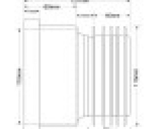 Муфта McAlpine с манжетой, вход D=110 мм, под раструбное соединение, выход внутрь 4""/110 мм MRDC1-GR – изображение 2