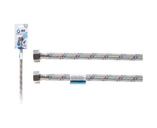 Гибкая подводка для воды AV Engineering гайка 1/2"" - гайка 1/2"", 300 см AVE200300 – изображение 2