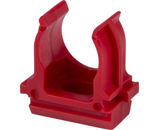 Крепеж-клипса для трубы TDM ПНД 16 мм, красная, 10 шт. SQ0405-0141 – изображение 2