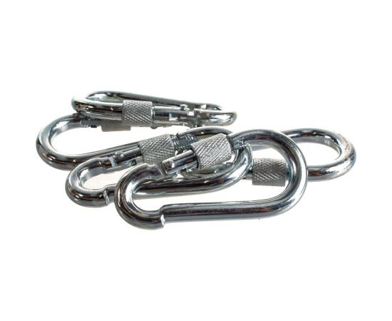 Карабин с фиксатором Саморезик 7х70 DIN 5299 D, 5 шт. DIN5299D-7х70-5 – изображение 2