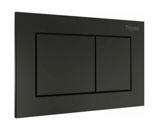 Клавиша смыва Teymi Aina двойной смыв, черный матовый T70013BM ЦБ-00266818 – изображение 2