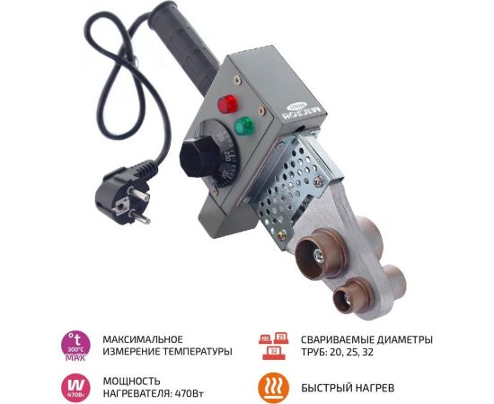 Сварочный аппарат МЕГЕОН для труб 98101 к0000023046 – изображение 3