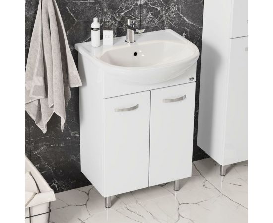 Тумба с раковиной Onika КОРАЛЛ 55.10 105558 – изображение 3