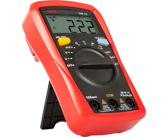 Цифровой мультиметр с поверкой RGK DM-12 779630 – изображение 3