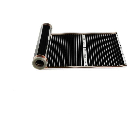 Плёночный электрический тёплый пол ТеплоСофт 2 м2, ширина 100 см, с терморегулятором, инфракрасная плёнка 2 м2 плёнка100 2метра – изображение 3