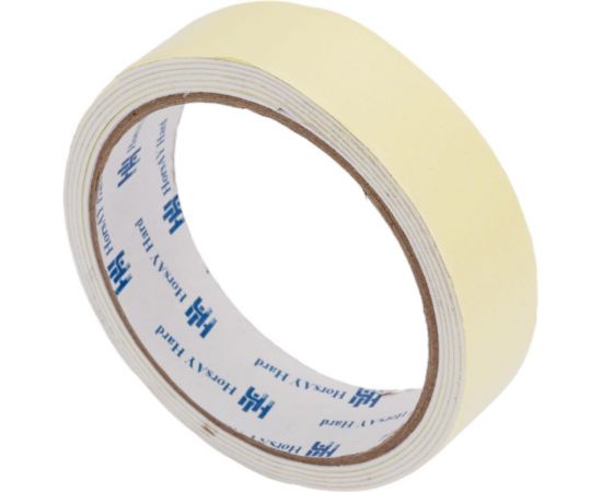 Клейкая двухсторонняя монтажная лента HorsAY Hard 25 мм x 1.5 м 2709-003 – изображение 4