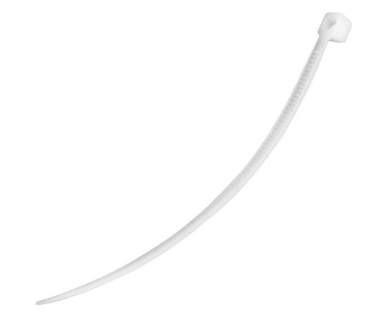 Нейлоновые стяжки vertextools 4х300, белый, 100 уп. СНБ-4-300 – изображение 4