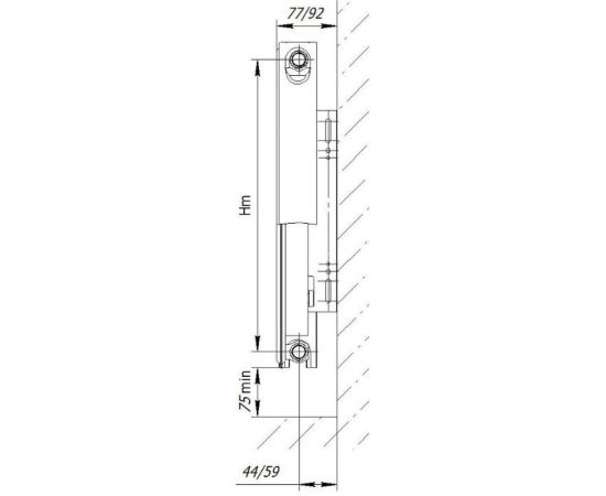 Стальной панельный радиатор AXIS Classic 11 500x1100 115011C AXIS115011C – изображение 4