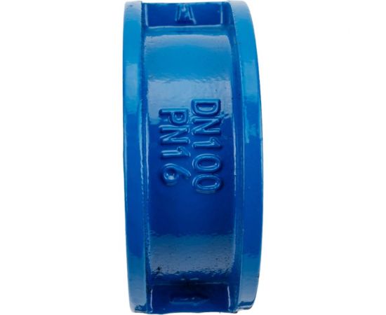 Обратный клапан DN.ru чугунный Ду100 Ру16 двухстворчатый межфланцевый D100-01481 – изображение 5