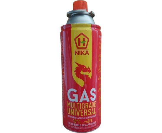 Универсальный всесезонный газ NIKA в баллоне 220 г 4680165203575 ЦБ-00008046 