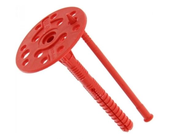 Дюбель Bohrer ПРОМ 10x90 для изоляционных материалов, с пластиковым гвоздем, 800 шт. IZO-10x90 